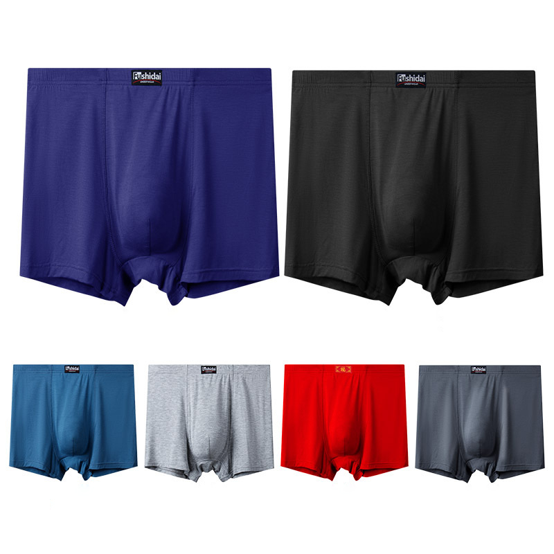 3pcs/lot 13XL Oversize Men Box - Boxer Shorts Modal ulasan dan harga