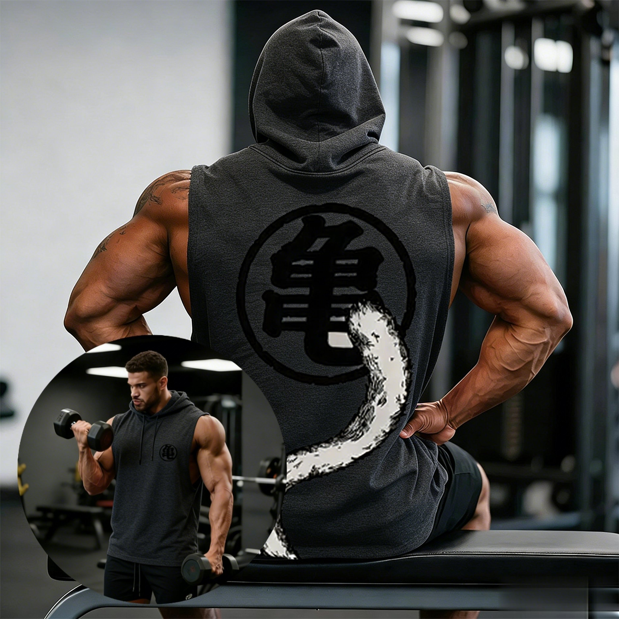 2026 Dragon Ball Anime Gym Ves - Sleeveless Undershirt ulasan dan harga
