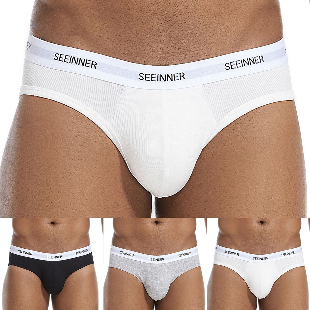 Men's Underwear Cotton Underpa - Pouch Boxer Pouch ulasan dan harga