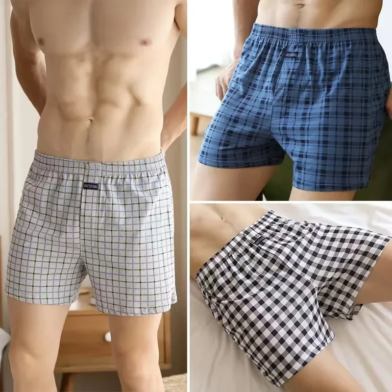 Men's Boxers Summer Shorts Cot - Boxer Brief Pack Cotton ulasan dan harga