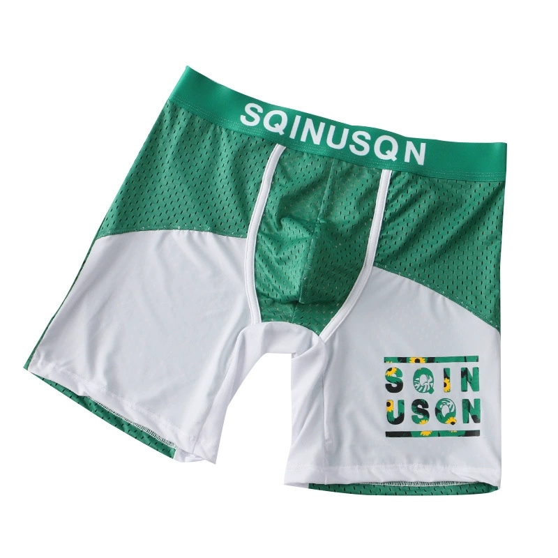 Men Ice Silk Mesh Boxer Briefs - Mesh Sport Boxer ulasan dan harga